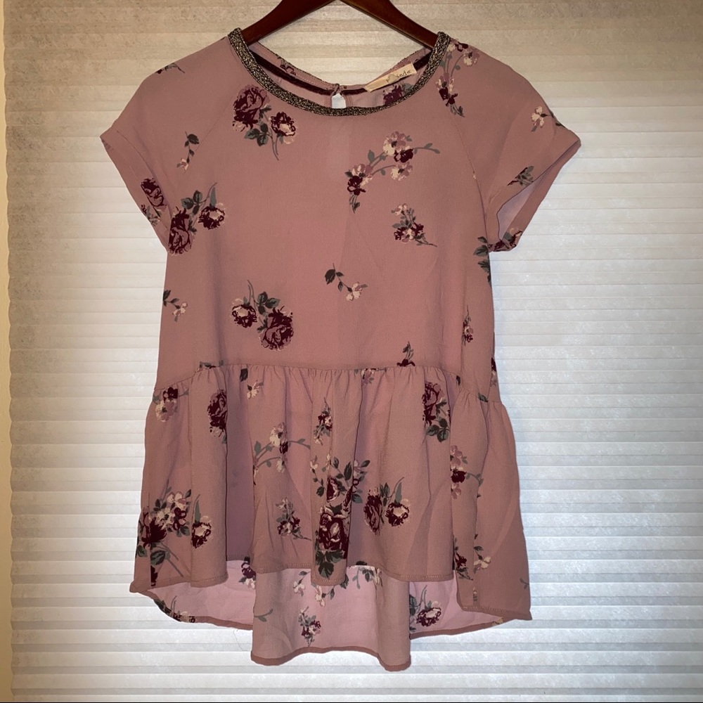 Rewind Peplum Blouse